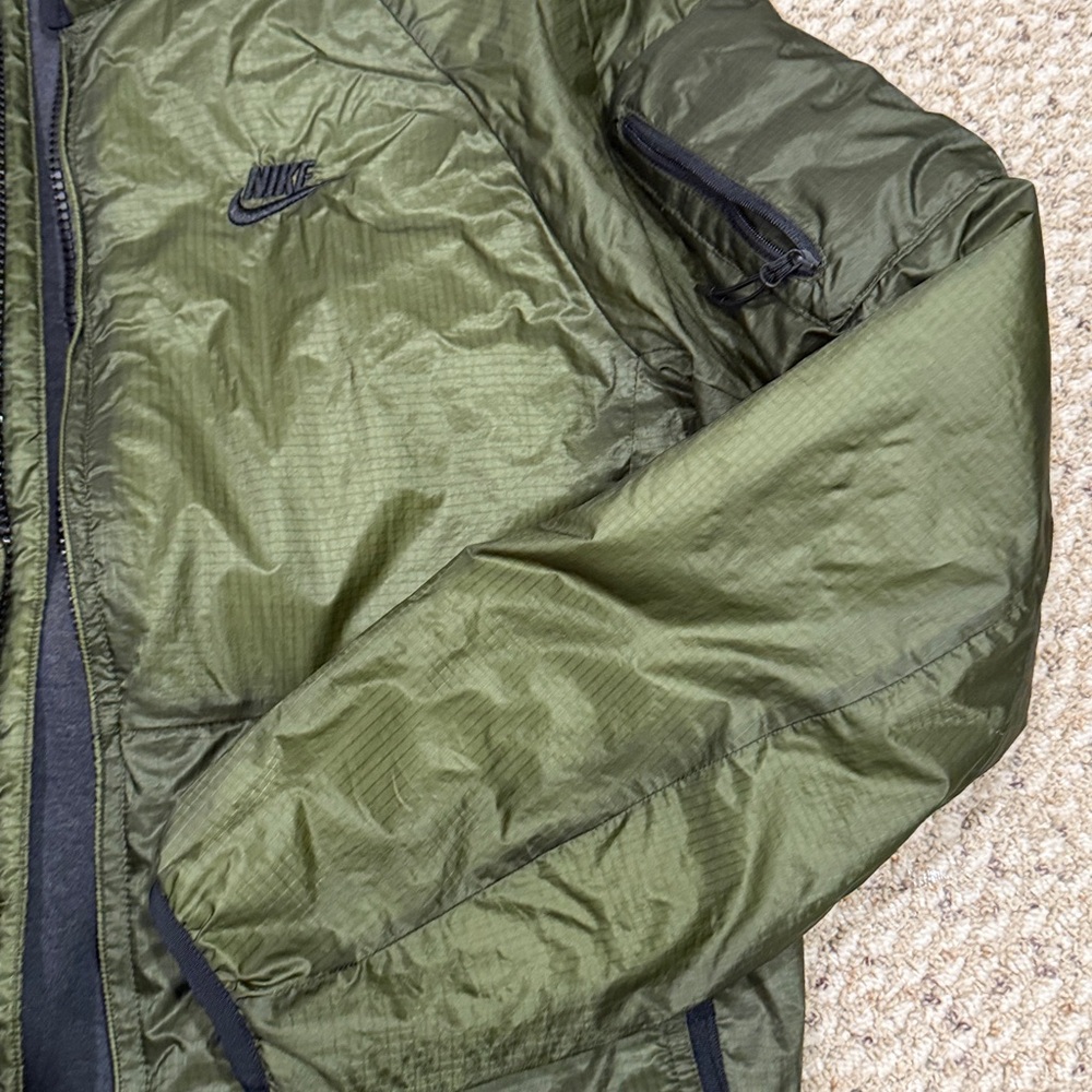 Nike Men's Olive Bomber Jacket - Picture 5 of 8